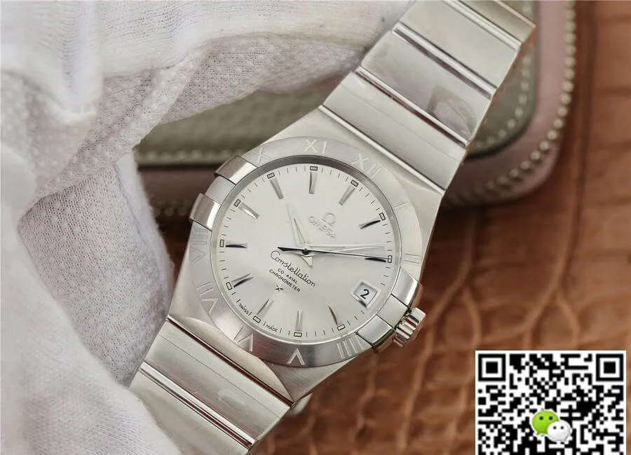 Omega Constellation 123.10.38.21.02.001 VS Factory 1:1 Best Edition Replica Watch White Dial